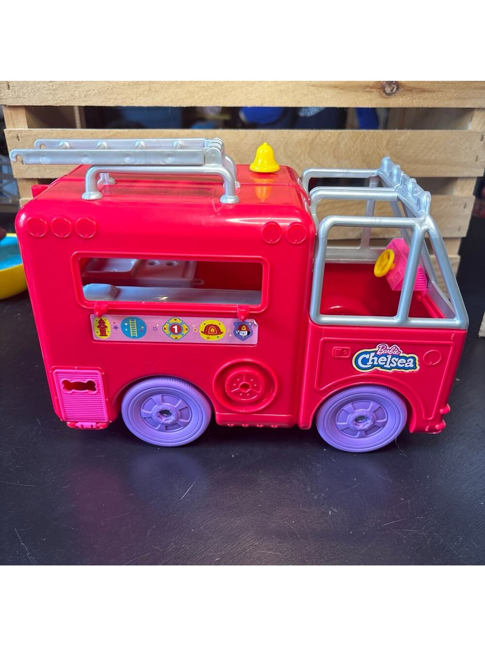 Chelsea Fire Truck Barbie Mattel toy kids rescue